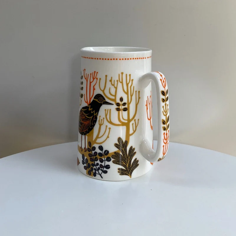 1 pint jug Dawn Chorus Orange - Image 6