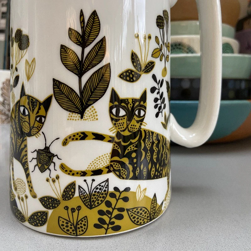 2 pint jug KITTY Mustard - Image 3