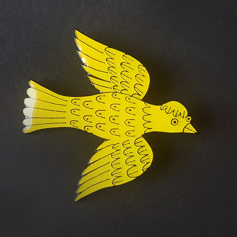 Bird Pin Badge - Image 3