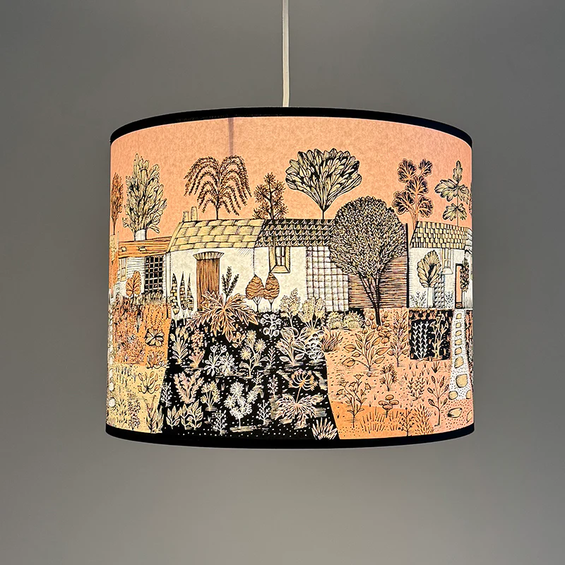 Bungalow Lampshade - Peach - Image 2