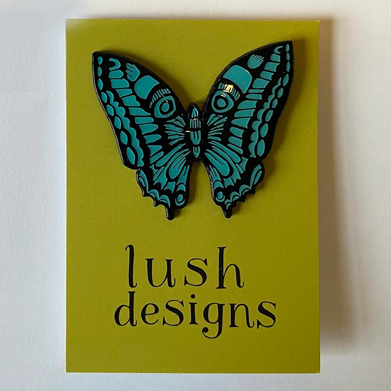 Butterfly Pin Badge - Image 3