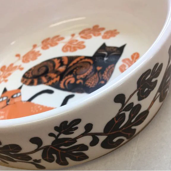 Cat Bowl - orange - Image 3