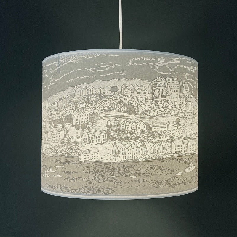 Coast Lampshade PALE GREY - Image 3