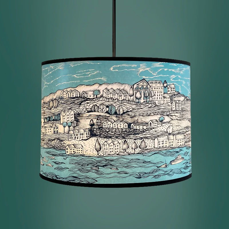 Coast Lampshade BLUE - Image 4