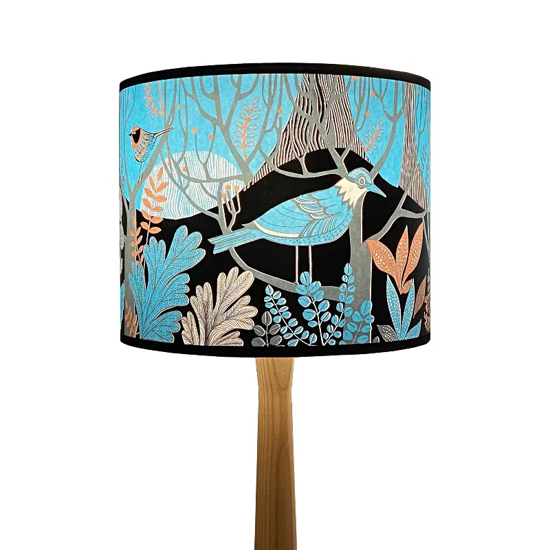 Dawn Chorus Lampshade - Blue - Image 8