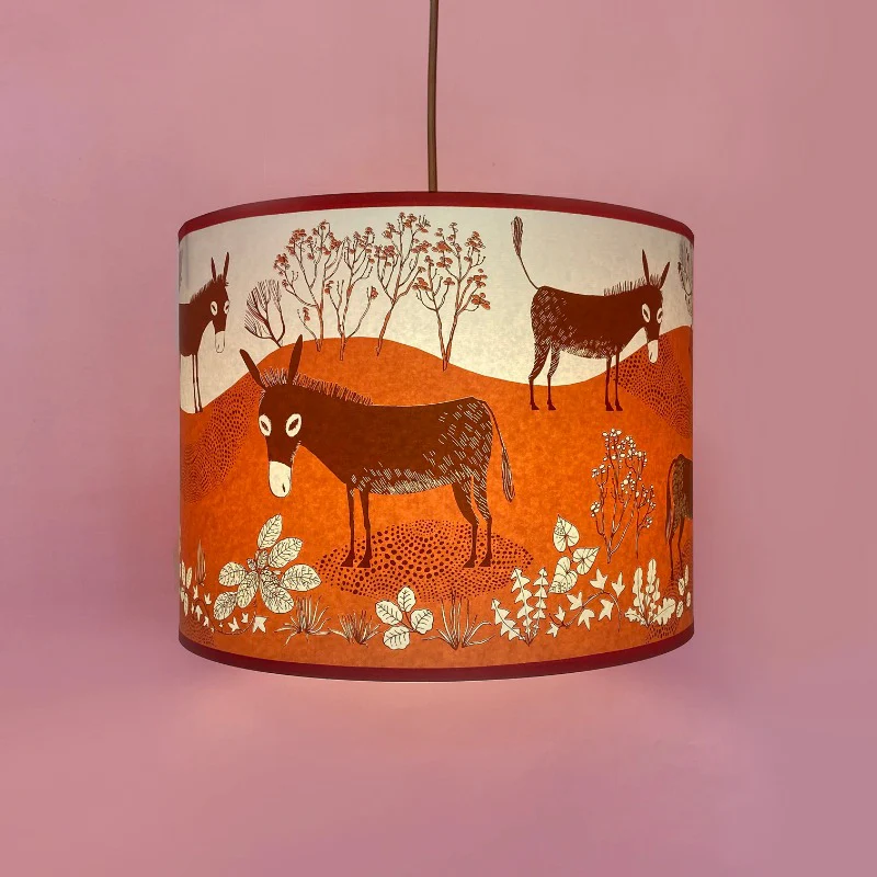 Donkey Lampshade - Terracotta - Image 5