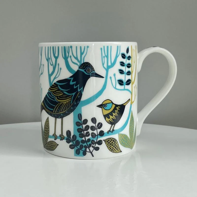 Fancy Handle Dawn Chorus mug - Image 2