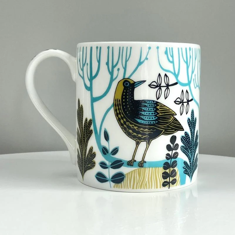 Fancy Handle Dawn Chorus mug - Image 3