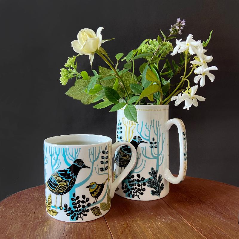 Fancy Handle Dawn Chorus mug - Image 7