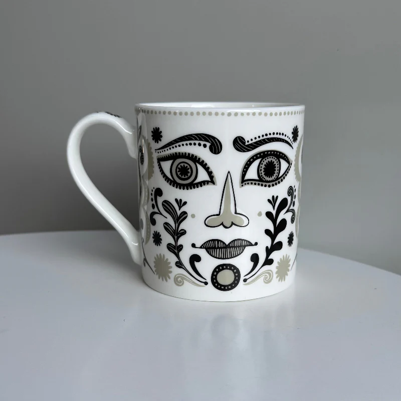Fancy Handle Masquerade mug - Image 2