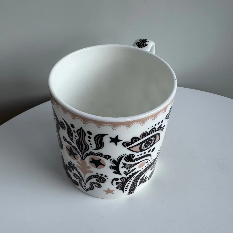 Fancy Handle Moustache mug - Image 4