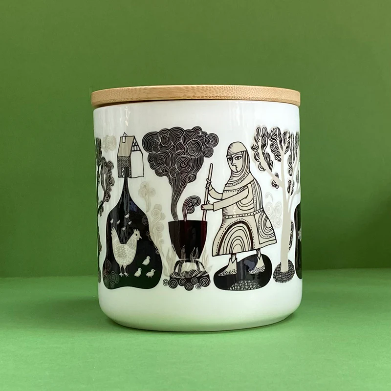 Farm Friends Storage Jar (taupe) - Image 2