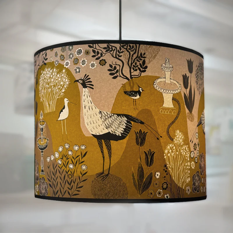 Fountains Lampshade Amber
