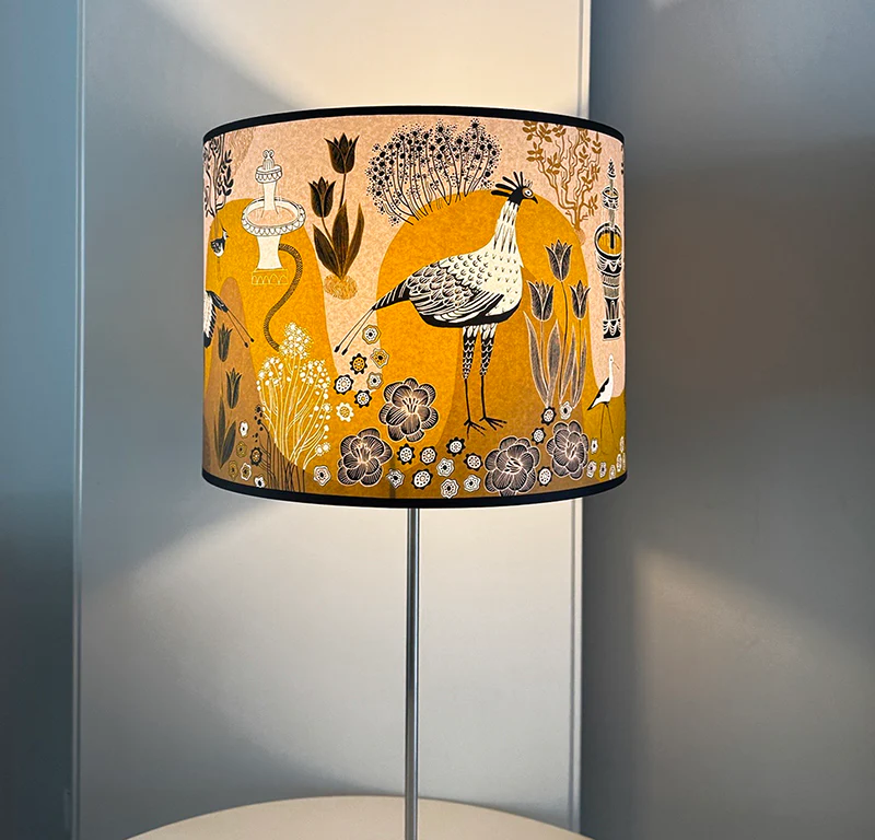 Fountains Lampshade Amber - Image 7