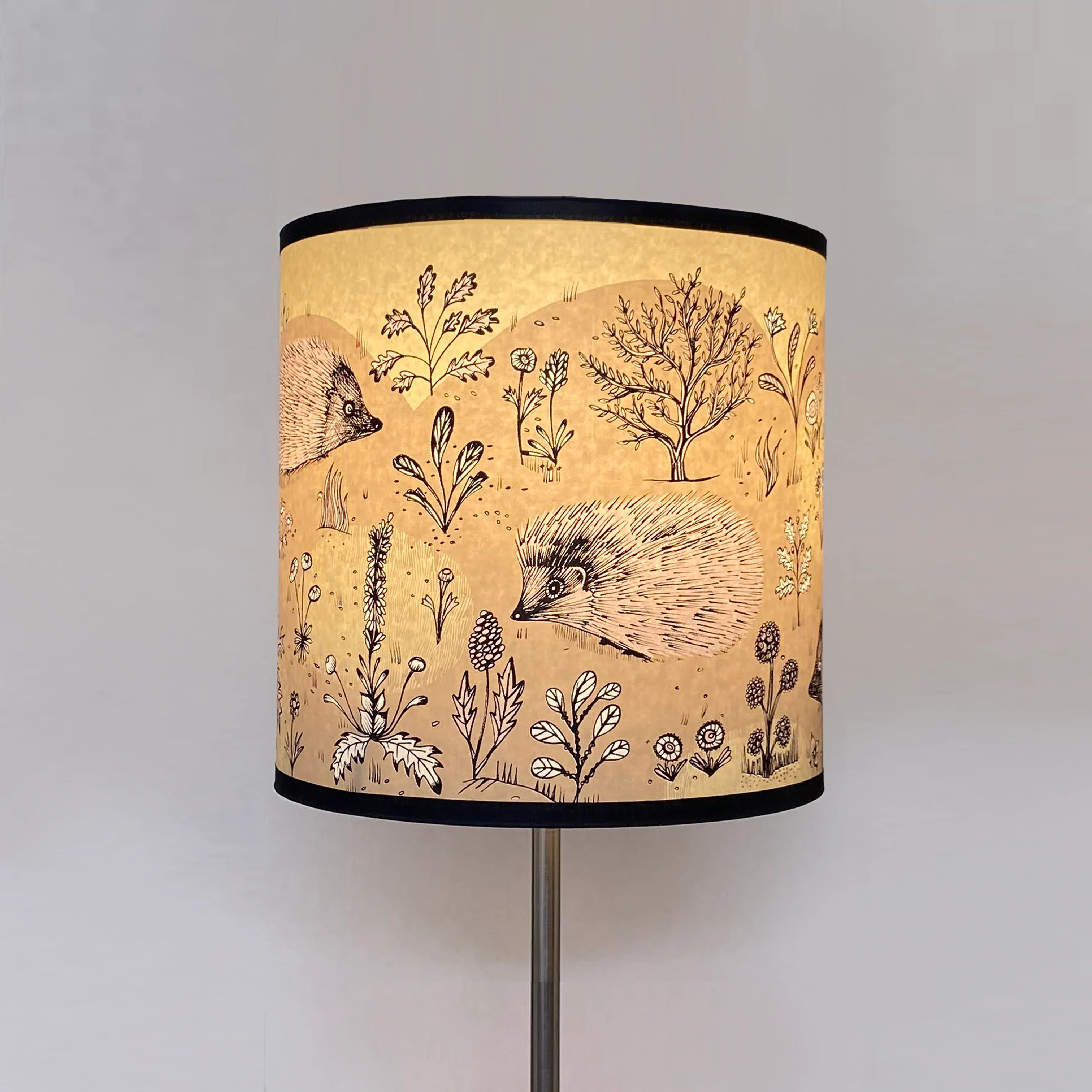 Hedgehog Lampshade BROWN - Image 5