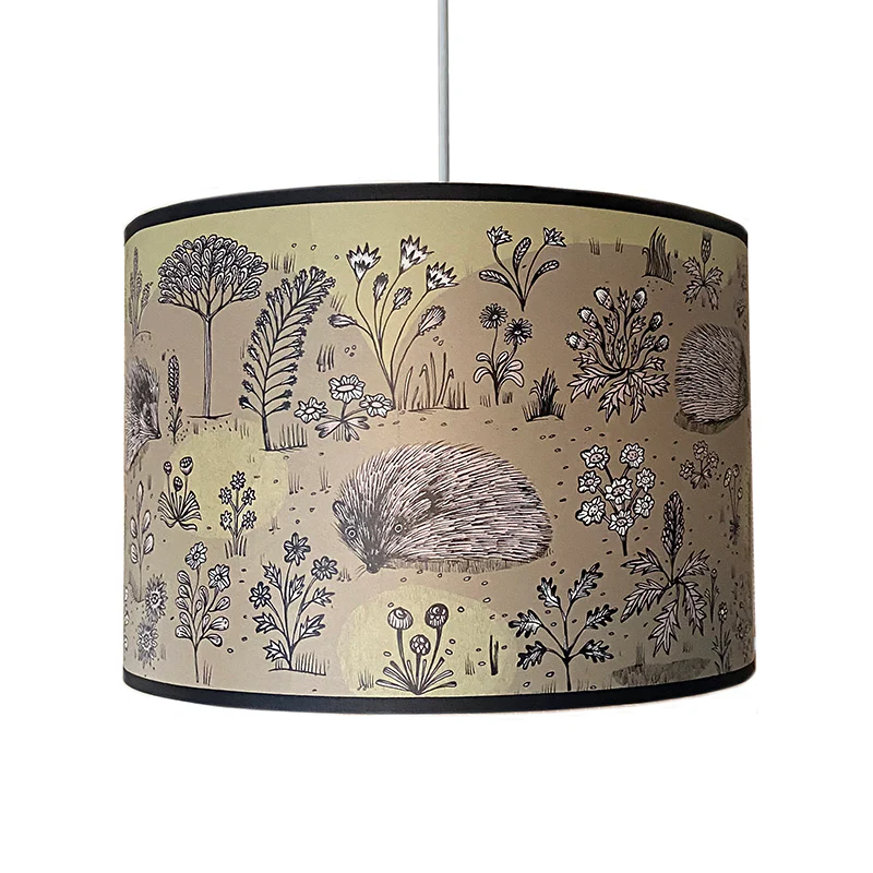 Hedgehog Lampshade BROWN - Image 7