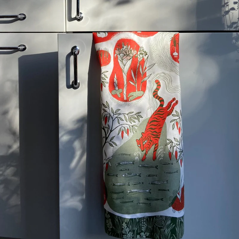 Kimchi Garden Tea Towel - Image 3