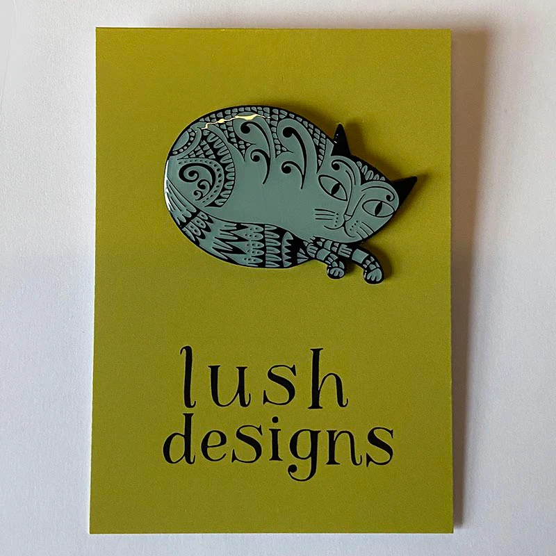 Kitty Pin Badge - Image 4