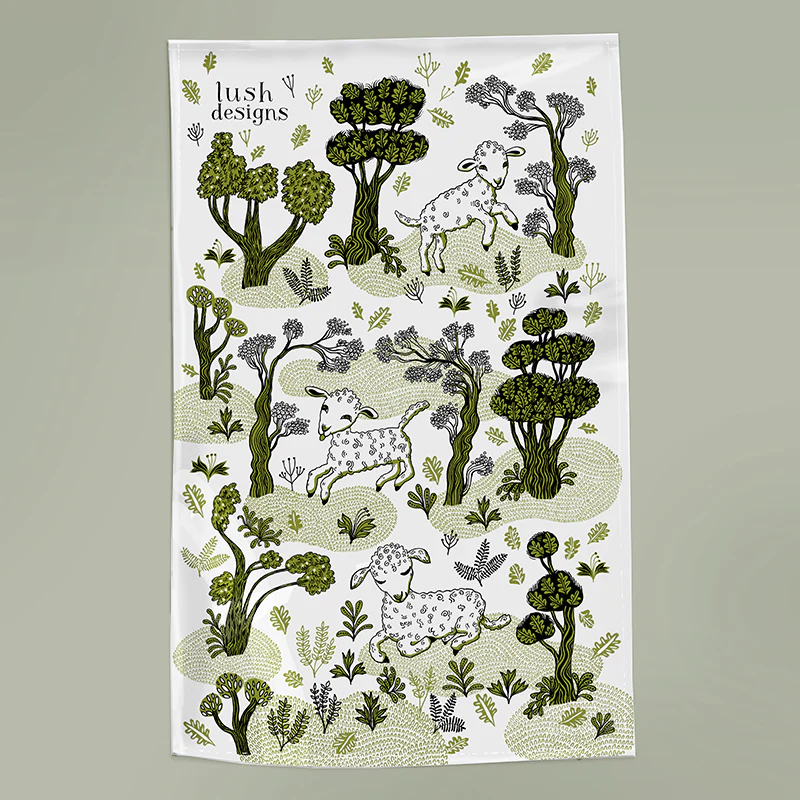 Lamb Tea Towel - Image 2
