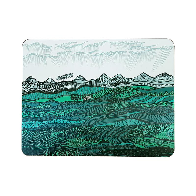Landscape Green large table mat - Image 3