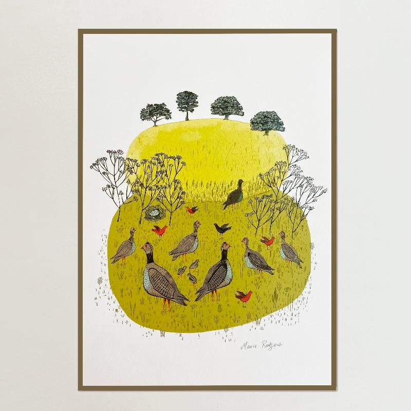 Partridges Print - Image 3