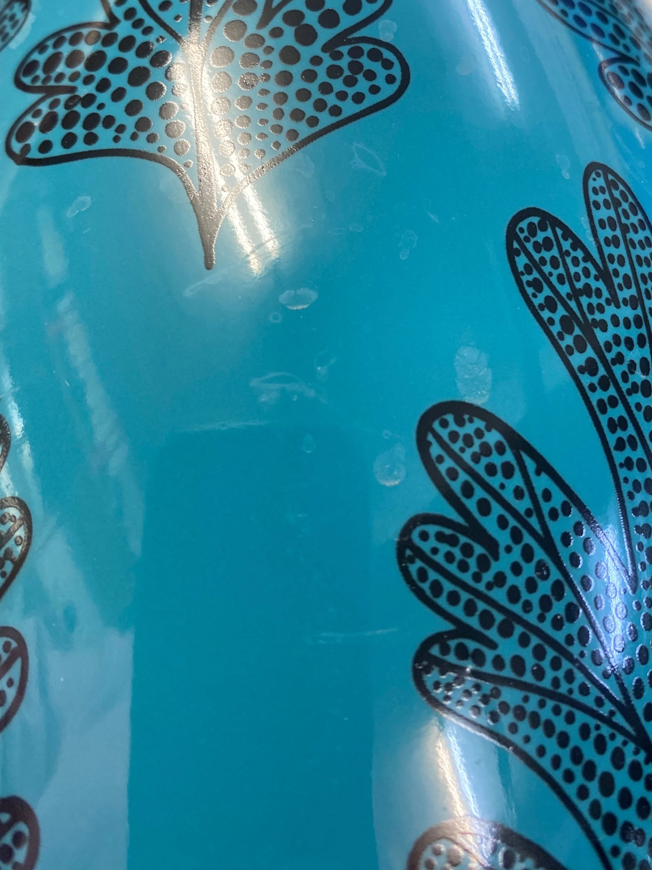 Polly Lamp Base - Teal SECOND 1 - Image 5