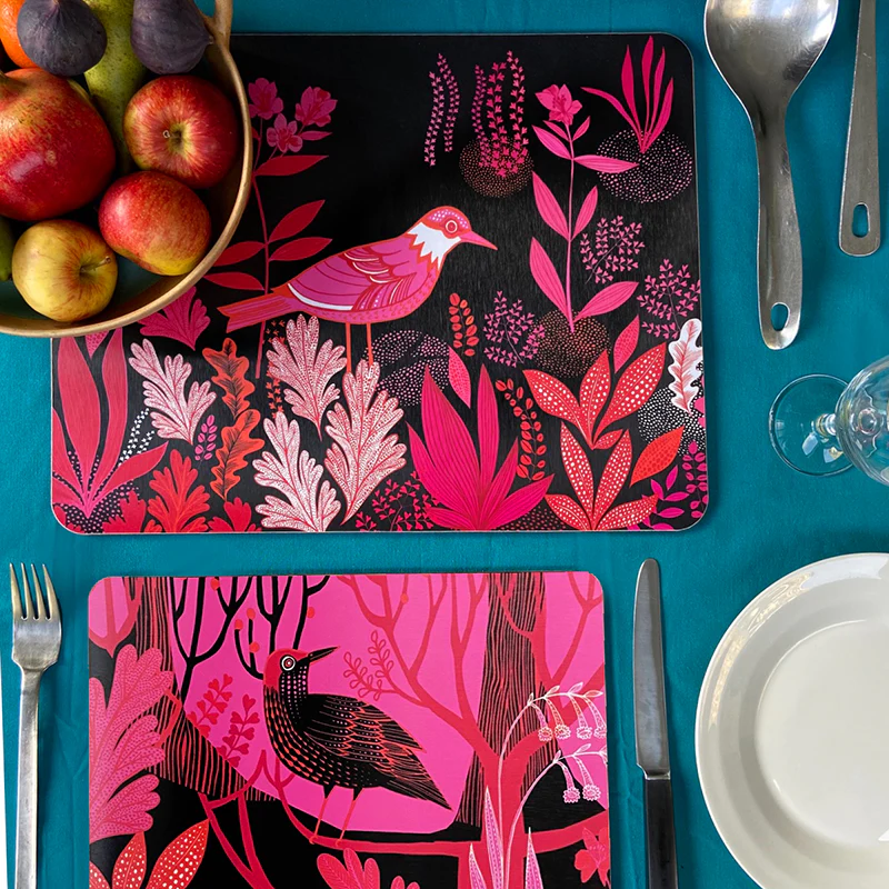 Set of 4 Dawn Chorus Table Mats - Image 4