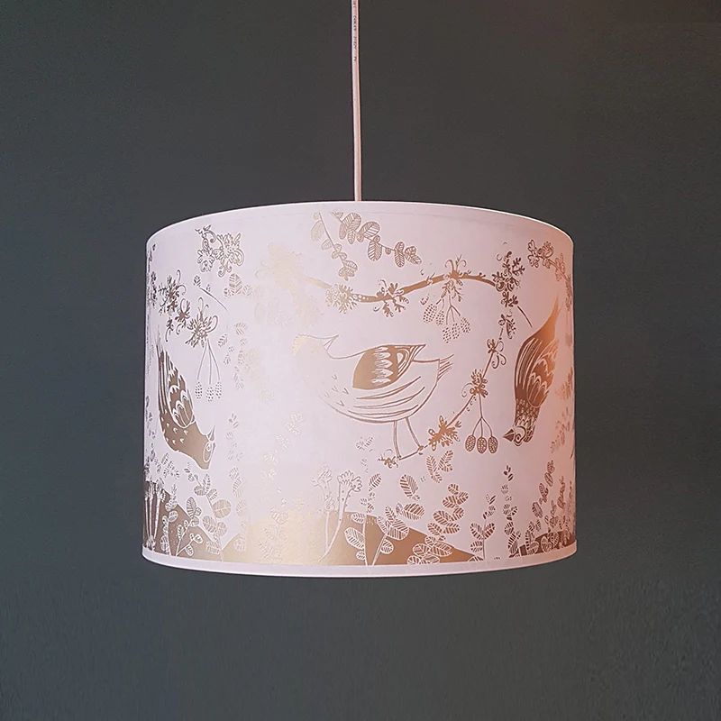 Siskin Lampshade - Gold - Image 4